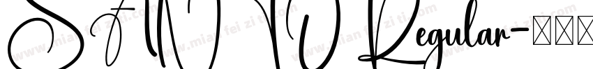 SANTO Regular字体转换